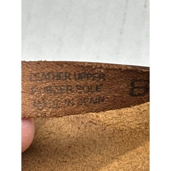 Yokono Women's Strappy Toe Ring Sandal Multicolored Leather Straps Size 8 - Picture 4 of 4